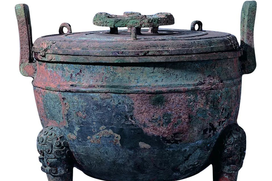 Ancient Asian bronze ware on exhibit in Beijing
