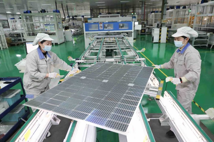 China's PV industry reports robust growth in first 2 months