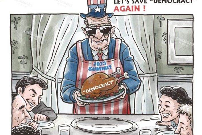 Cooking up 'democracy'