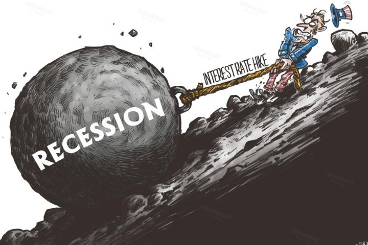 Fed's rate hikes likely to cause a recession