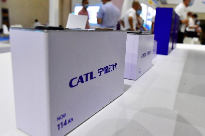 CATL showcases cutting-edge condensed battery