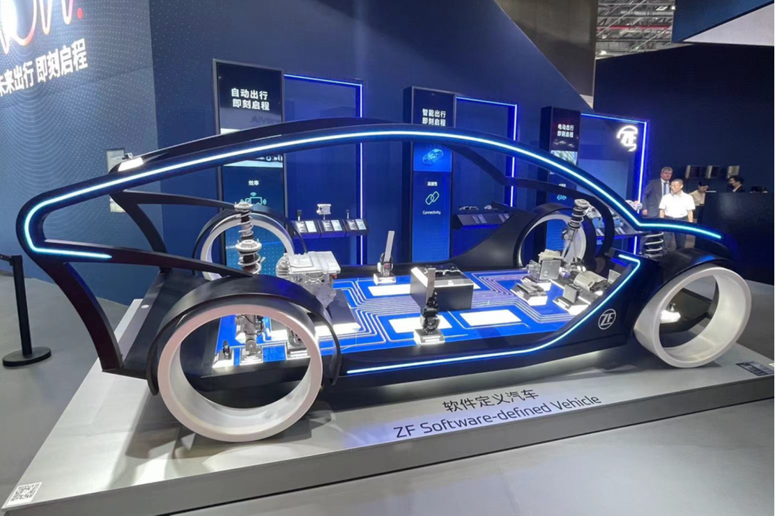 ZF exhibits latest NEV tech at Shanghai auto show