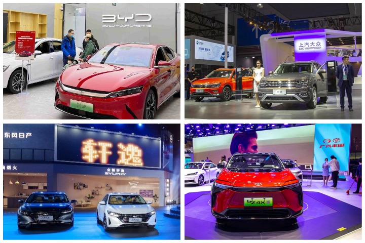 Top 10 automakers in China by Q1 sales