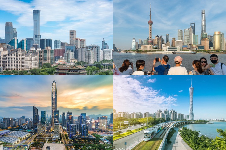 Top 9 Chinese cities with most companies in algorithms and computing power