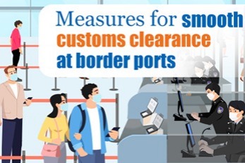 Measures for smooth customs clearance at border ports