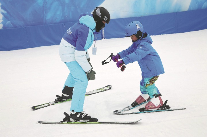 Increased enthusiasm, higher demand see China's skiers glide into off-season