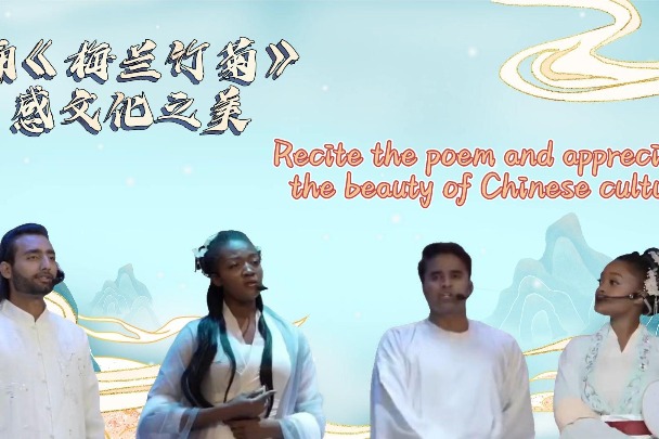 Recite the poem and appreciate the beauty of Chinese culture