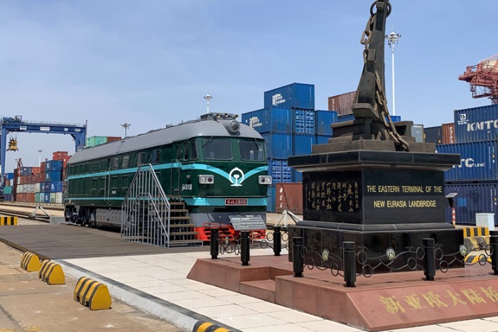 China-Europe freight train services expand in first four months