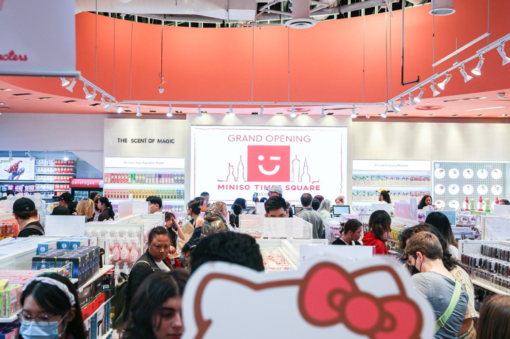 Miniso's Times Square flagship symbolizes global ambitions