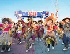 Dancing in the street: Shanxi marks special Spring Festival