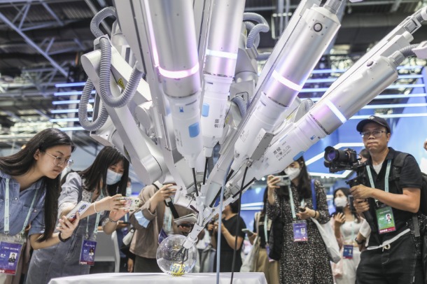 Top 10 Chinese cities by robotics industry