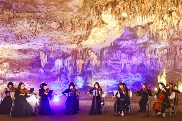 Cave tourism rises in geological wonderland