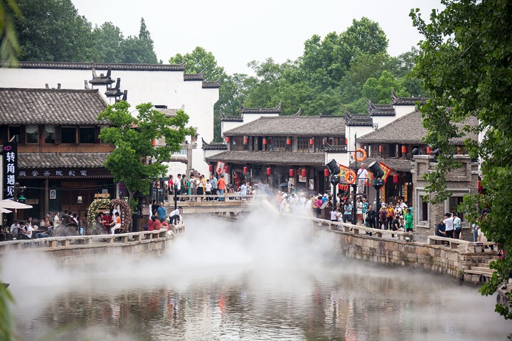 Liqiao Water Town draws tourists to Anhui