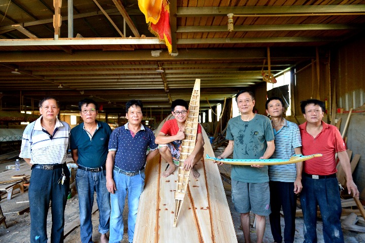 Dragon boats a family tradition in Fuzhou