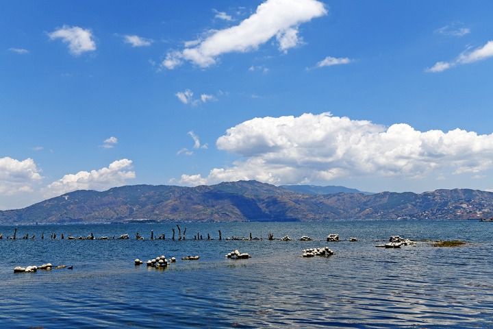 Beautiful scenery of Erhai Lake in Yunnan
