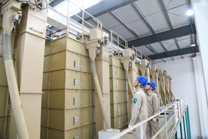 Green and clean drying equipment to assist grain storage