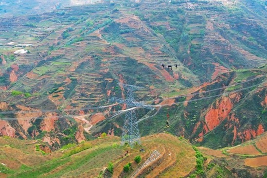 China starts construction of cross-regional power transmission project