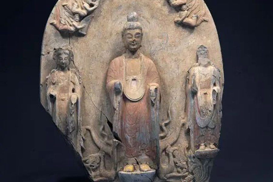 Buddhist statues from Qingzhou Longxing Temple on display in Jiangsu