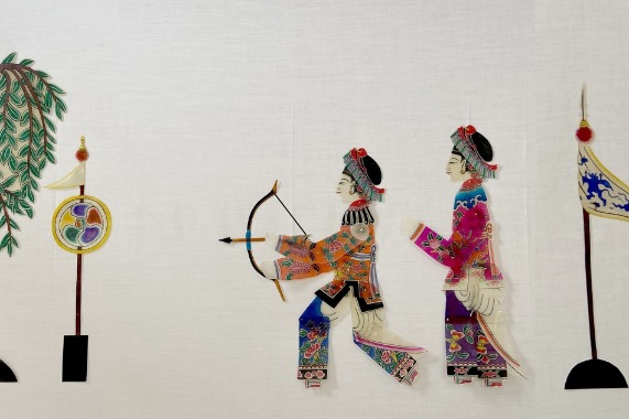 Asian Games: Sports merge with shadow puppets