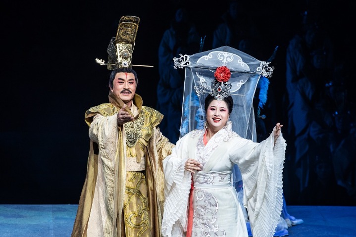 Opera in honor of powerful monarch staged in Wuhan