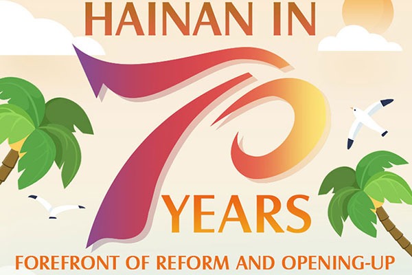 Hainan in 70 years: Forefront of Reform and Opening-up
