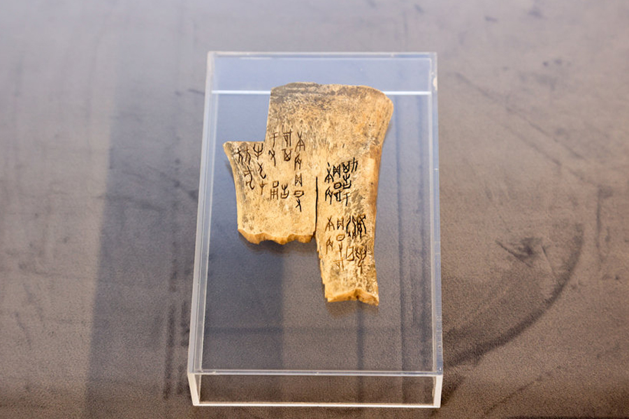 Exhibition sheds light on oracle bone scripts