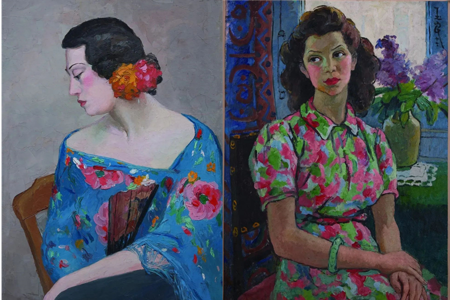 Female artist’s work blends Chinese and Western characteristics