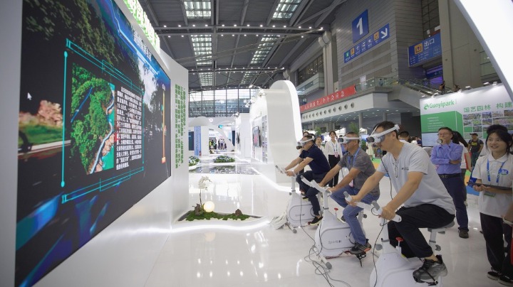 Environment and landscape expo shows latest industrial tech in Shenzhen