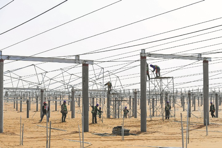 China transforms extreme frontier to renewables belt