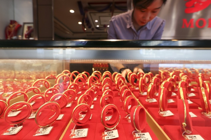 China's gold consumption rises in H1