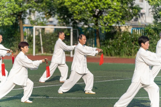 500 tai chi lovers celebrate National Fitness Day in Ningbo