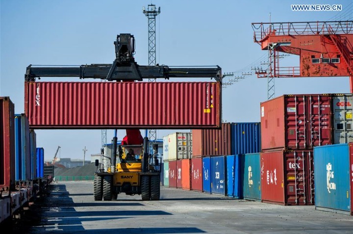 China-Mongolia border port sees surging trade volume in Jan-July