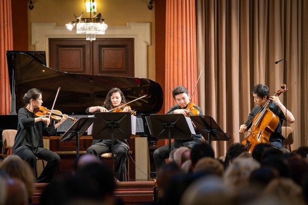 Chinese composers give classical concerts in Europe