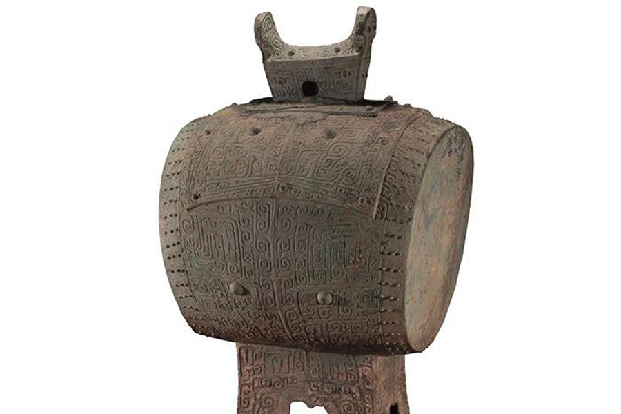 The earliest bronze drum in China