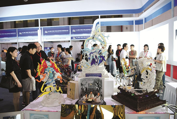 Sci-tech innovation products exhibited in Baotou