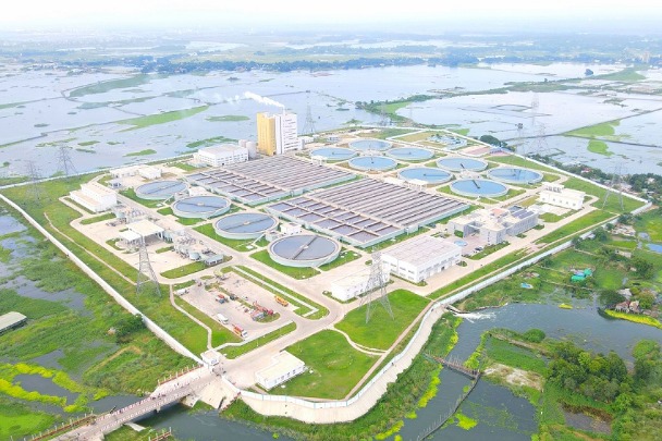 POWERCHINA: Building a model sewage treatment plant in Bangladesh