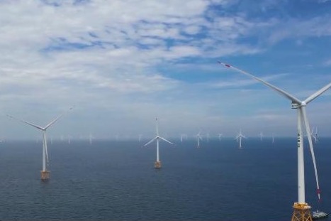World's largest offshore wind power facility starts operating in Fujian