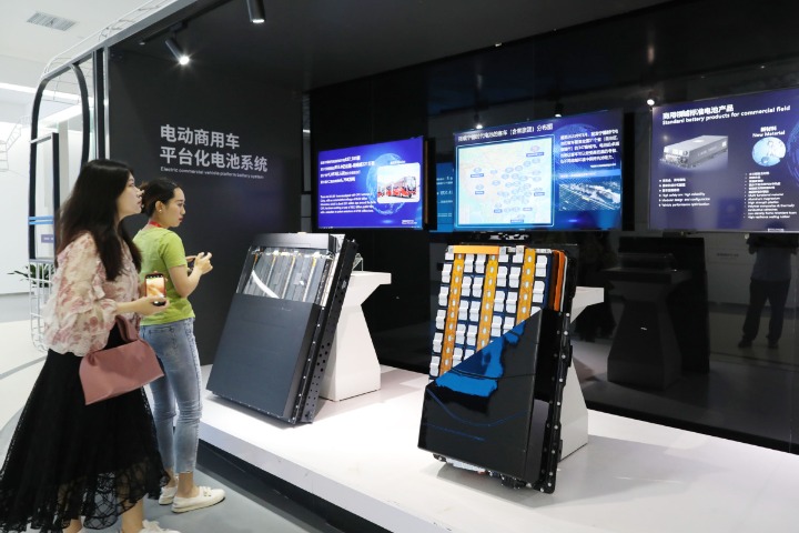 China battery firms lead market