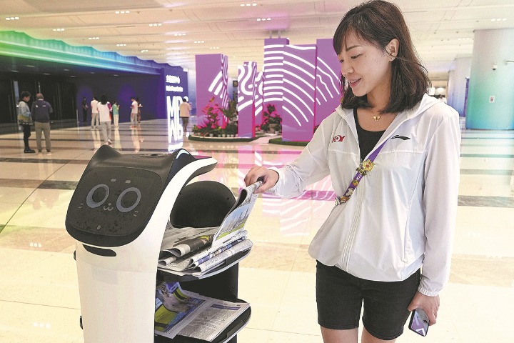 Chinese tech firm count at Asiad mirrors progress