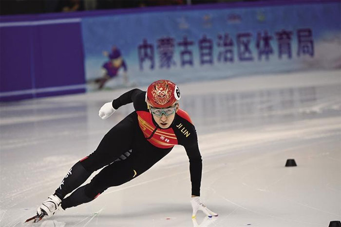 Elite short-track speed skating league opens in Hohhot 