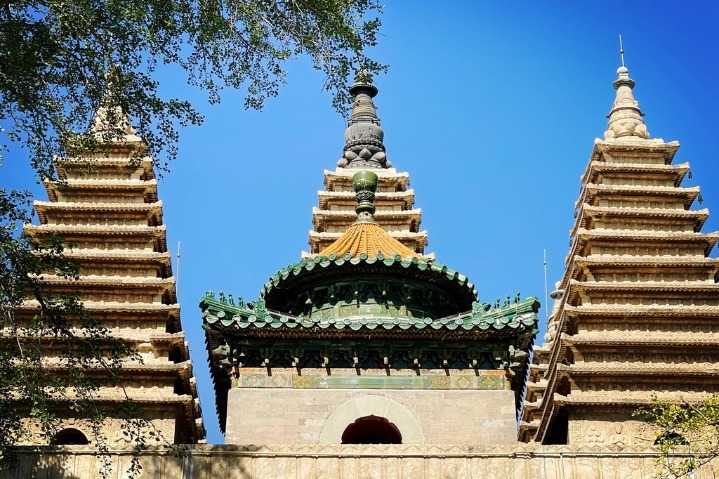 Wuta Temple in Beijing