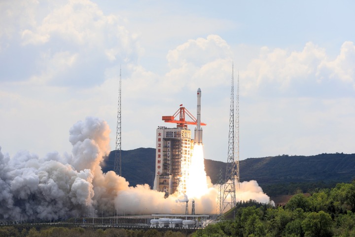 China launches its latest remote sensing satellite