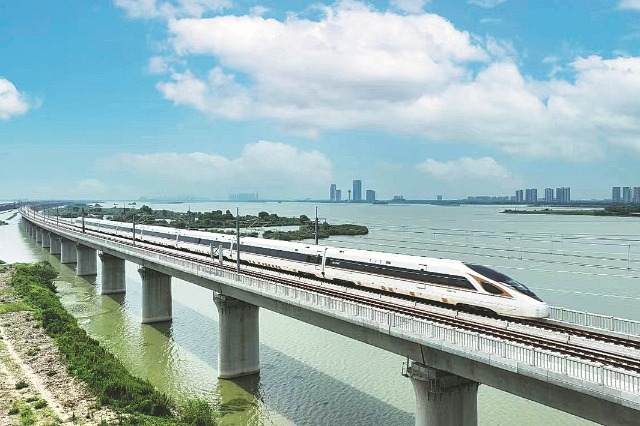 More than 1,200 km of high-speed railway lines opened so far this year