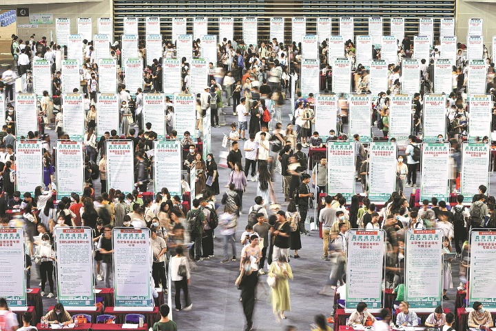 China's job market saw stable growth in first three quarters of 2023, ministry says