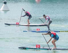 China, ASEAN paddleboards athletes compete in Nanning