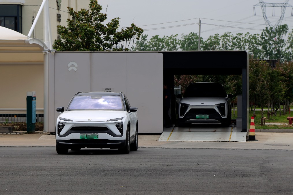 Nio partners with Changan on battery swapping technology