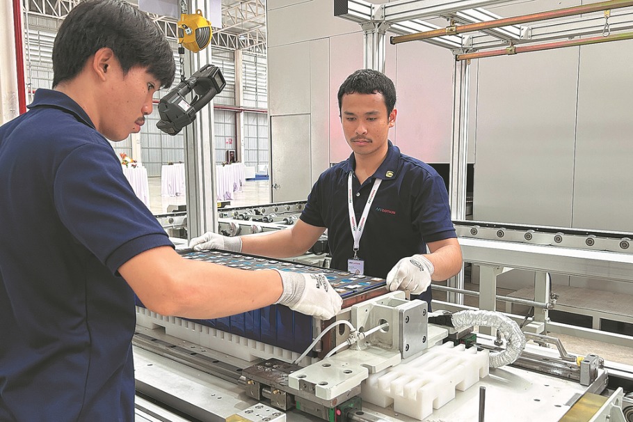 Sino-Thai EV battery plant starts operations