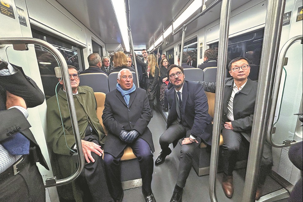 Chinese-made metro trains make European debut
