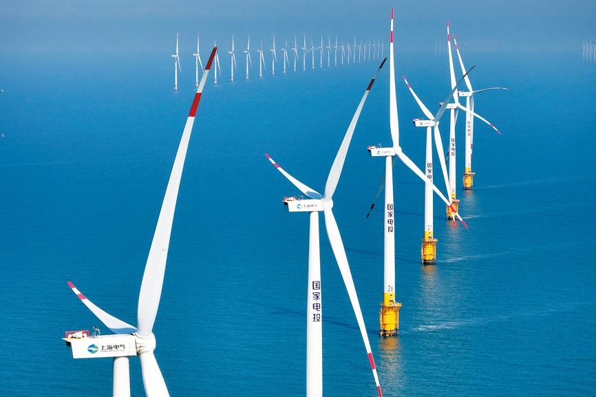 Offshore wind power capacity surges