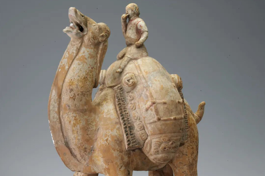 6th-century pottery figurine testament to cultural exchange on Silk Road